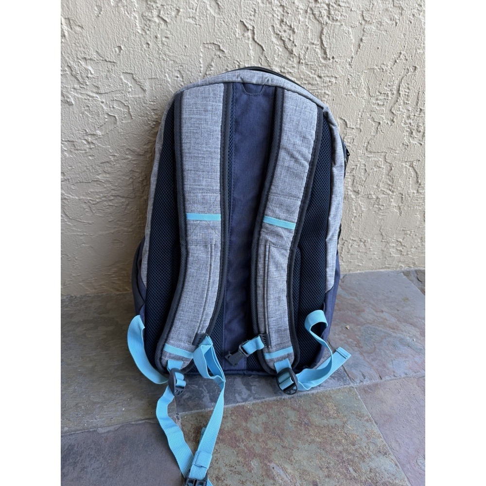 Bondka Sport 19" Blaze 2.0 Backpack - Mint/Heather Gray/Heather Blue - Picture 3 of 9